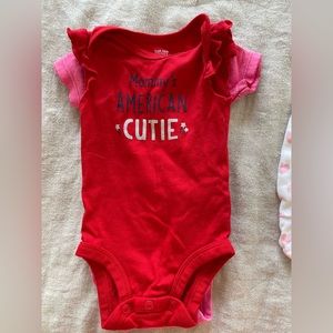 Size 3m carters onesies